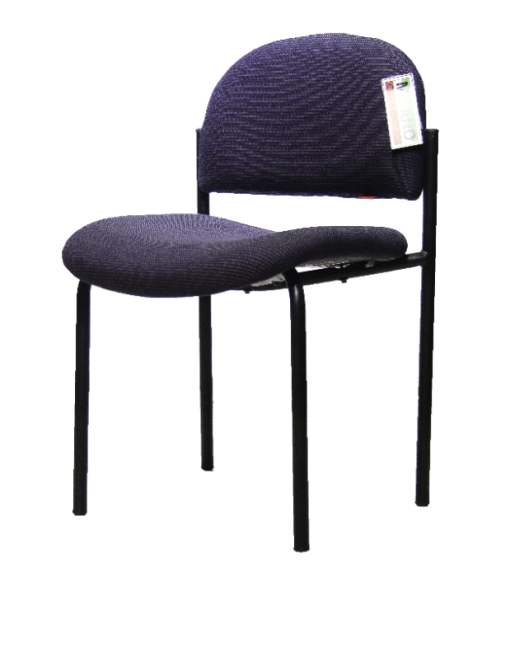 Everywhere fabric visitors chair without arms